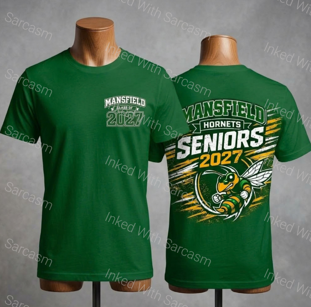 Mansfield Seniors Class of 2027 T-Shirt