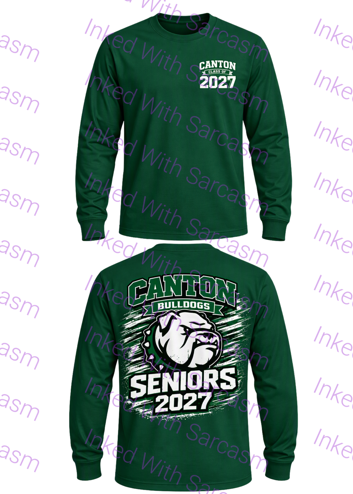 Canton Seniors Class of 2027 T-Shirt.