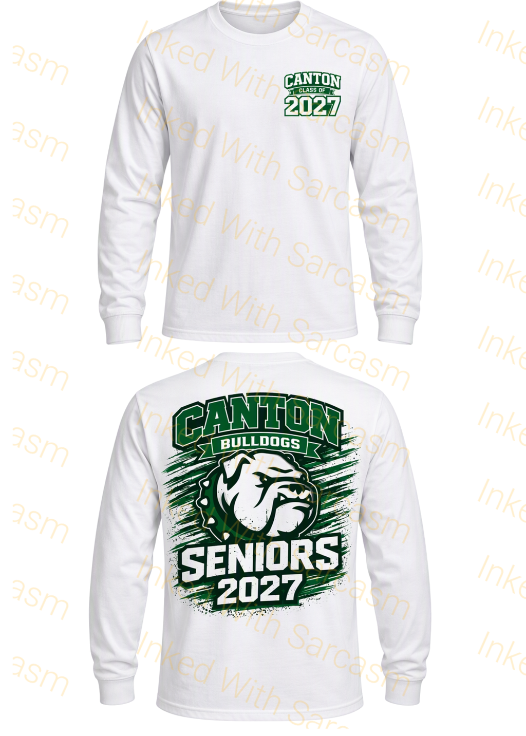 Canton Seniors Class of 2027 T-Shirt.