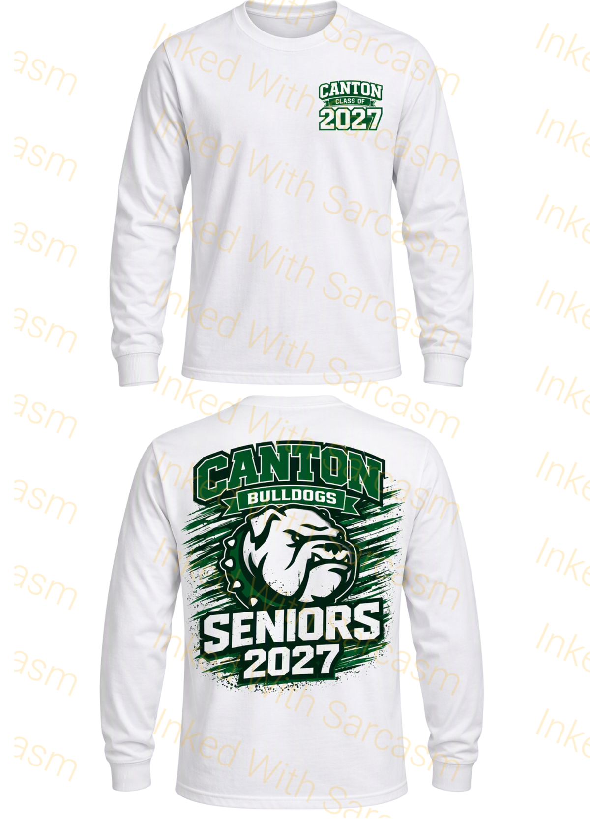 Canton Seniors Class of 2027 T-Shirt.