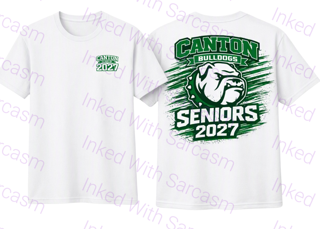 Canton Seniors Class of 2027 T-Shirt.