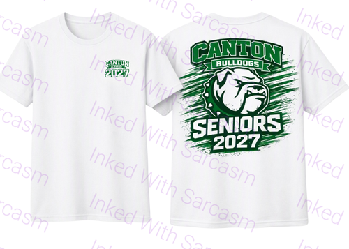 Canton Seniors Class of 2027 T-Shirt.