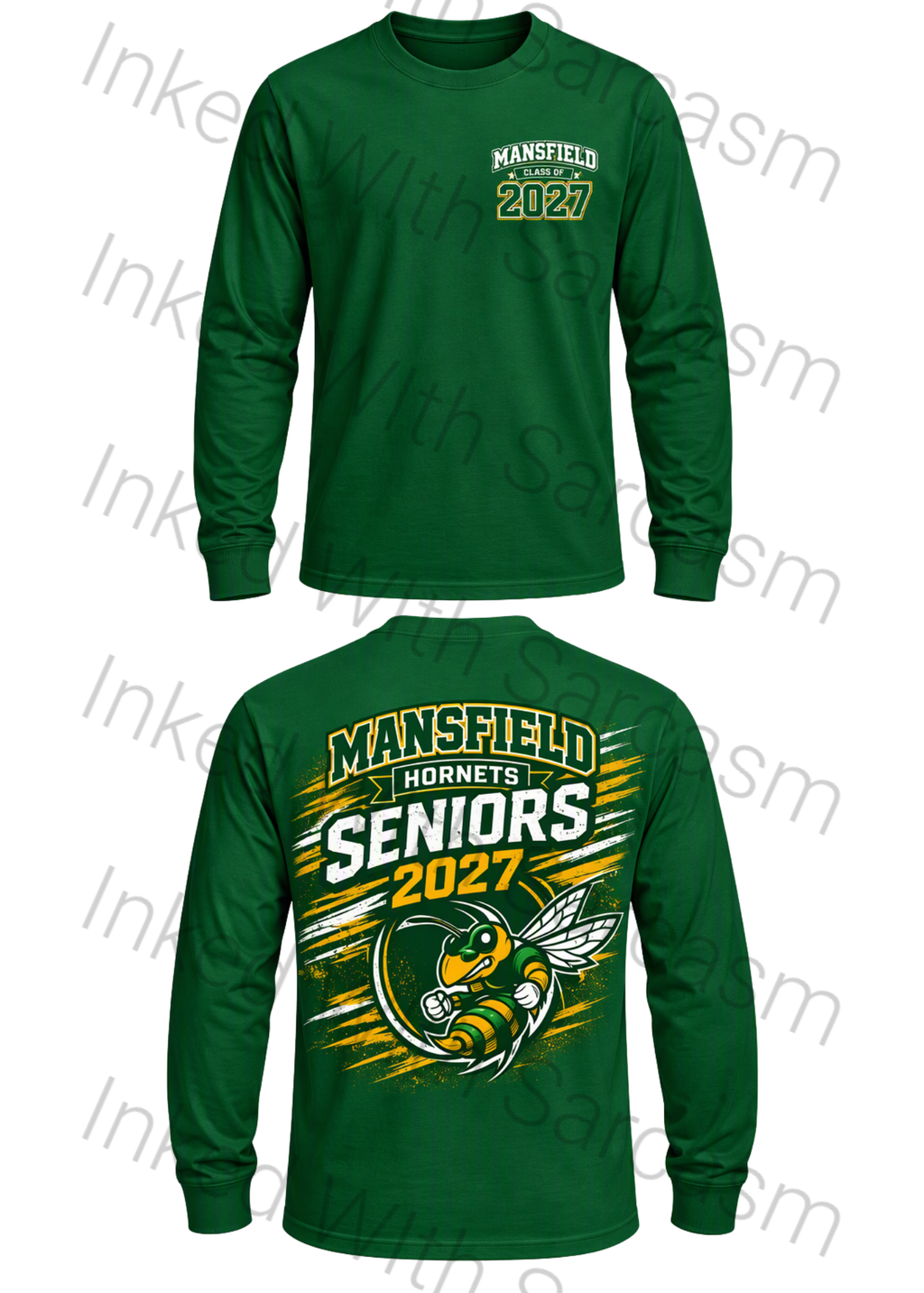 Mansfield Seniors Class of 2027 T-Shirt