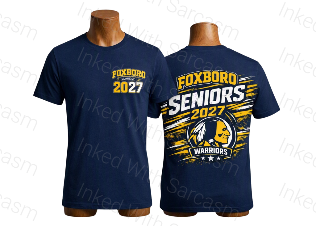 Foxboro Seniors Class of 2027 T-Shirt
